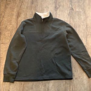 Eddie Bower 3/4 zip, army green